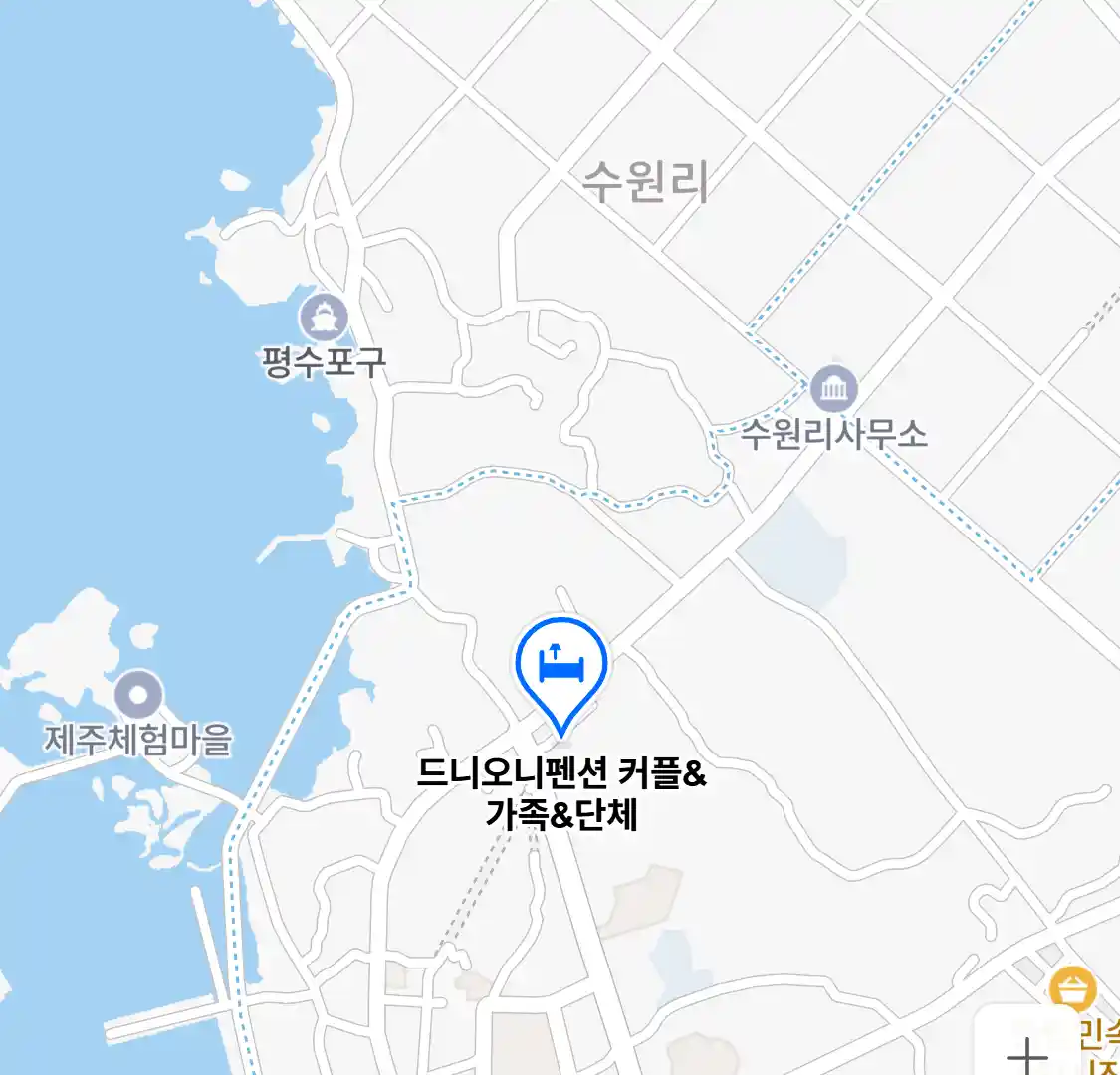 드니오니펜션 커플&가족&단체 위치