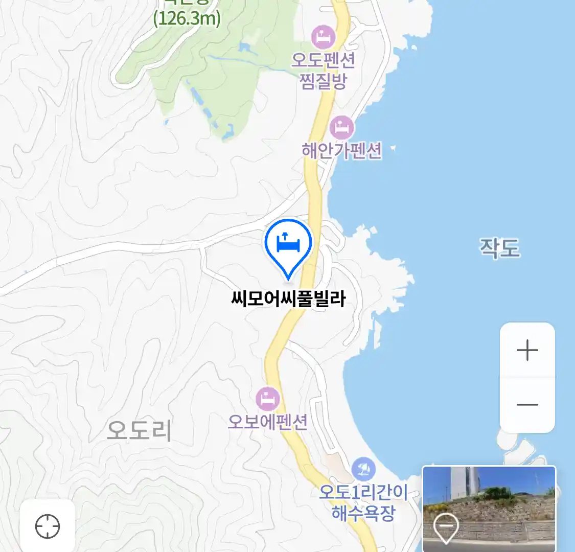 씨모어씨풀빌라 위치