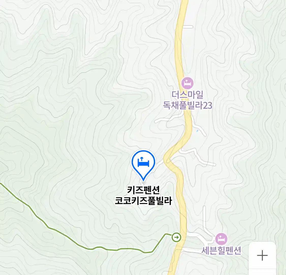 키즈펜션 코코키즈풀빌라 위치