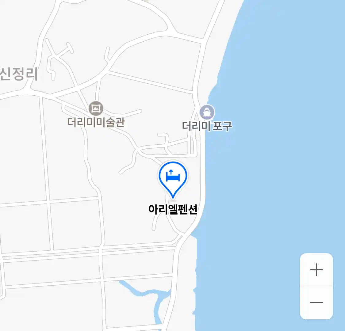 아리엘펜션 위치