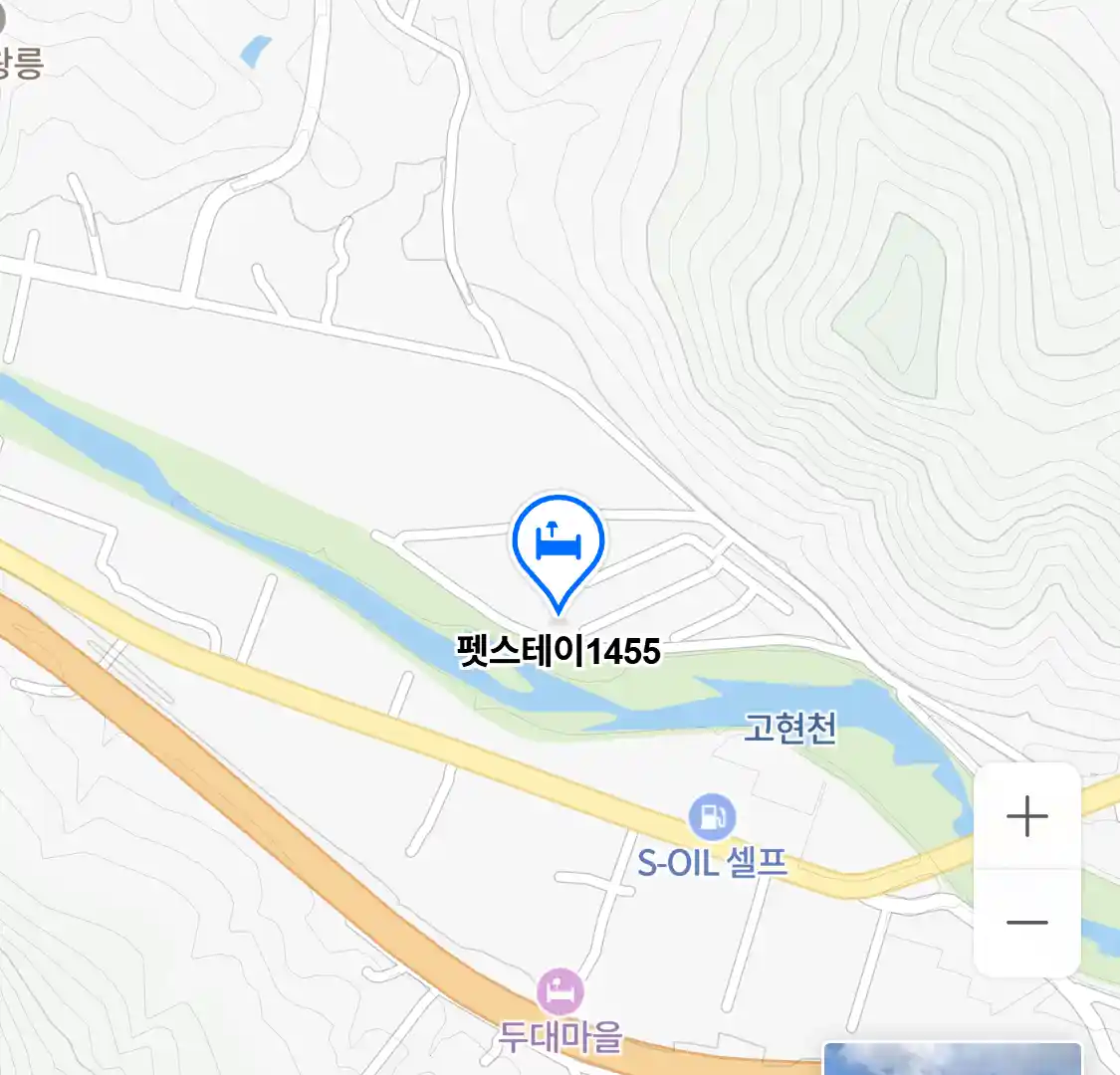 펫스테이1455 위치