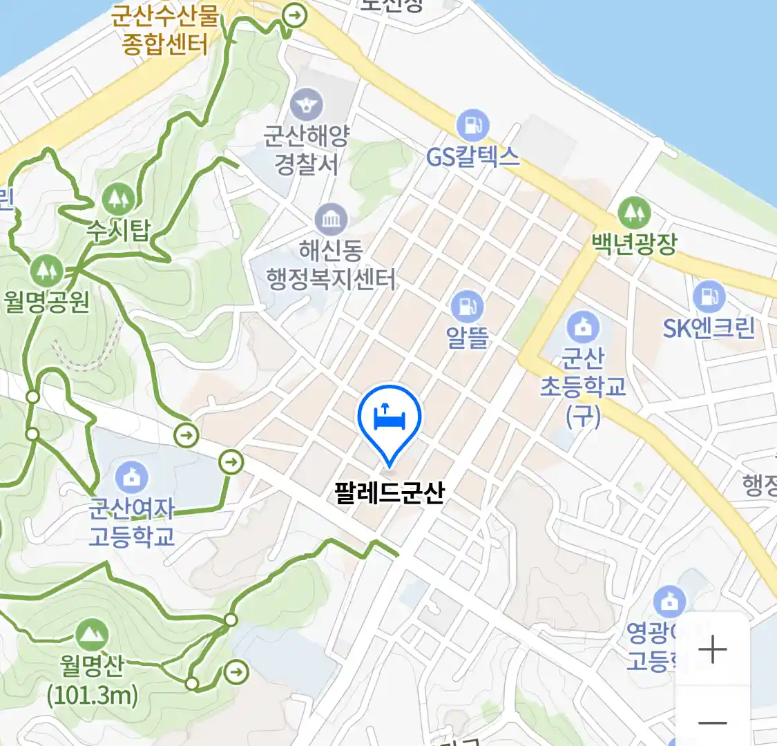 팔레드군산 위치