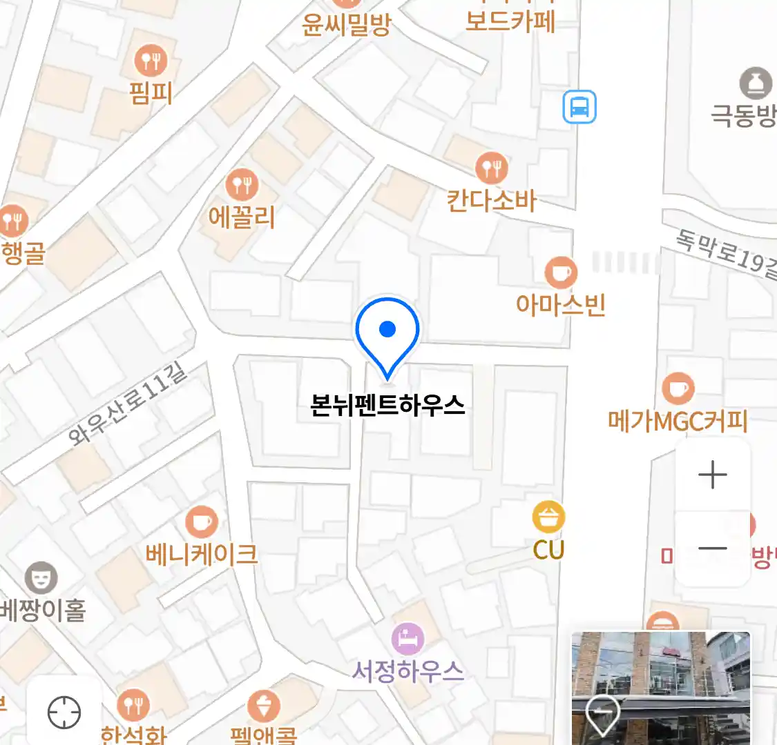 본뉘펜트하우스 위치