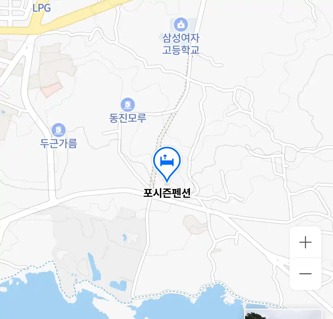 포시즌펜션 위치