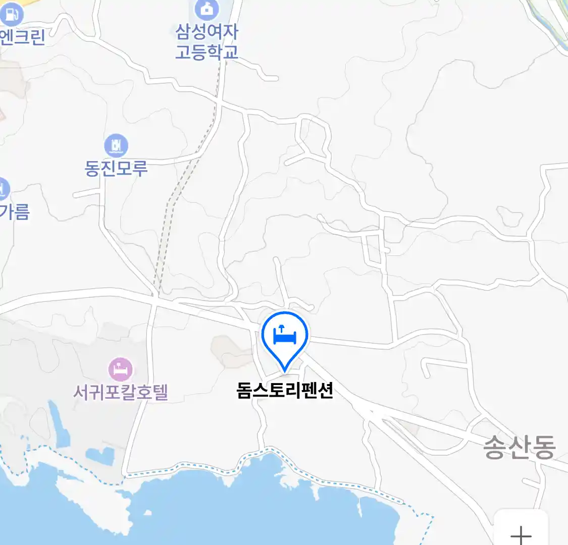 돔스토리펜션 위치