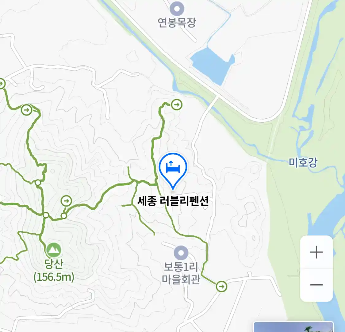 세종 러블리펜션 위치