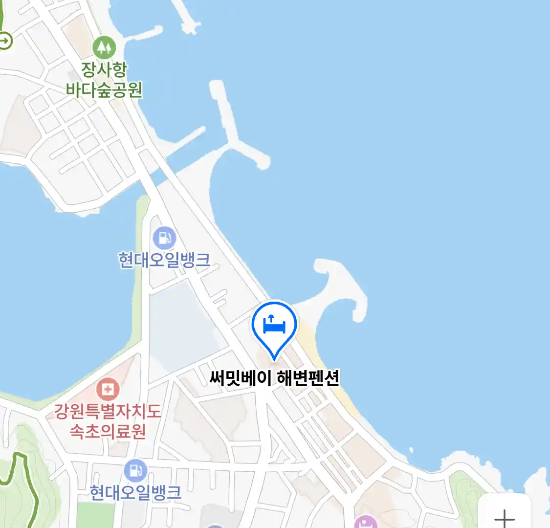 써밋베이 해변펜션 위치