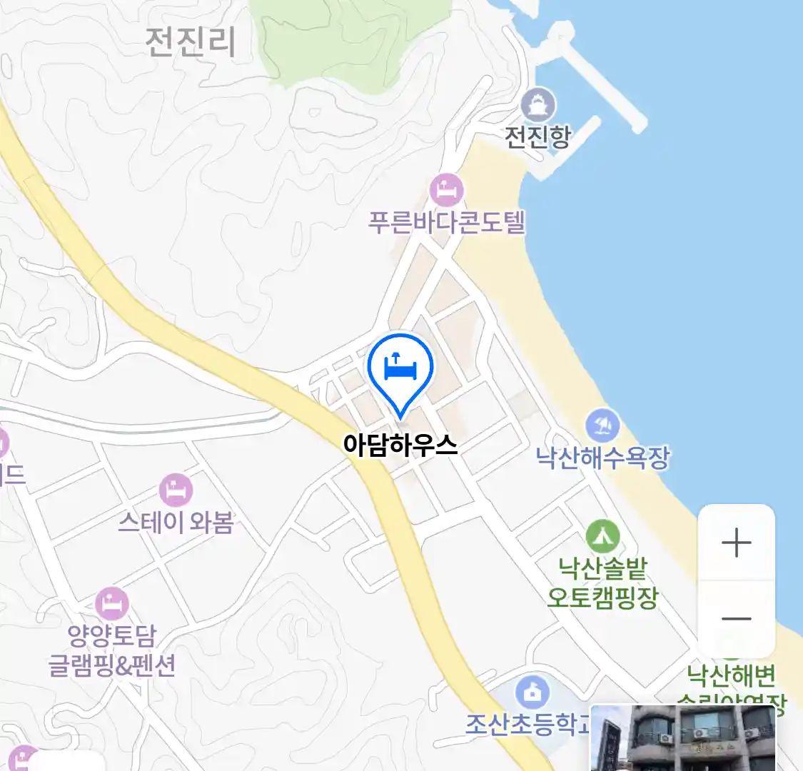 아담하우스 위치