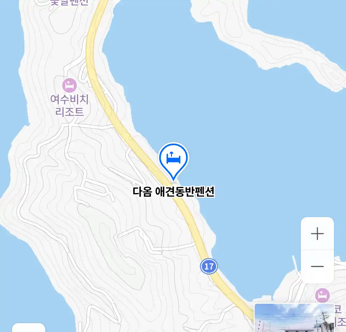다옴 애견동반펜션 위치