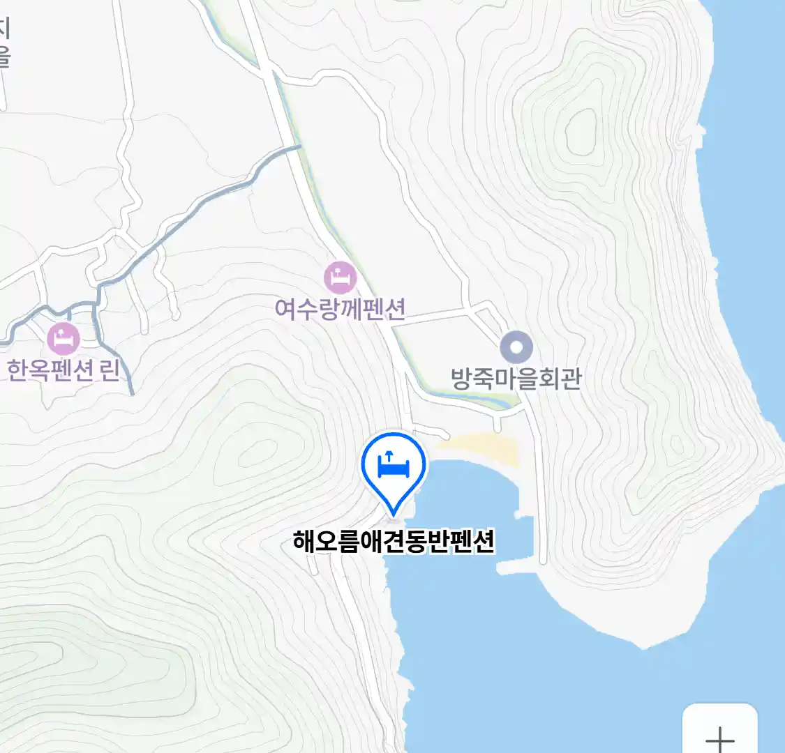 해오름애견동반펜션 위치