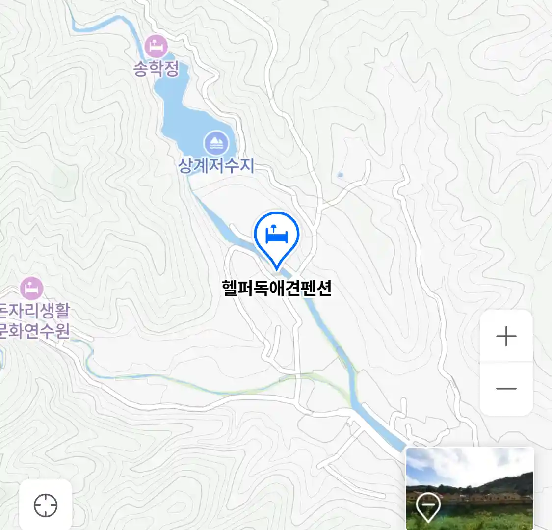 헬퍼독애견펜션 위치