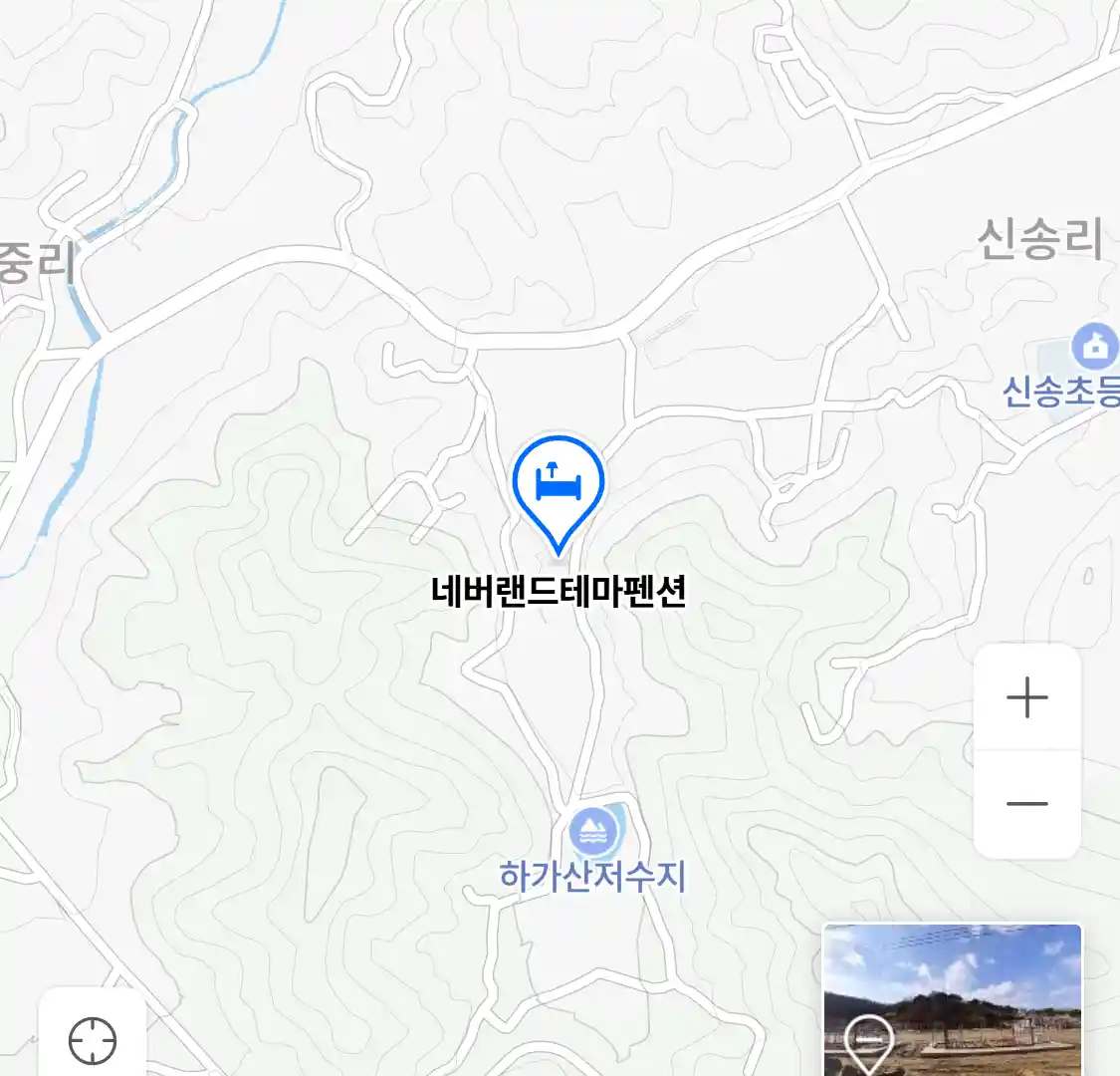 네버랜드테마펜션 위치