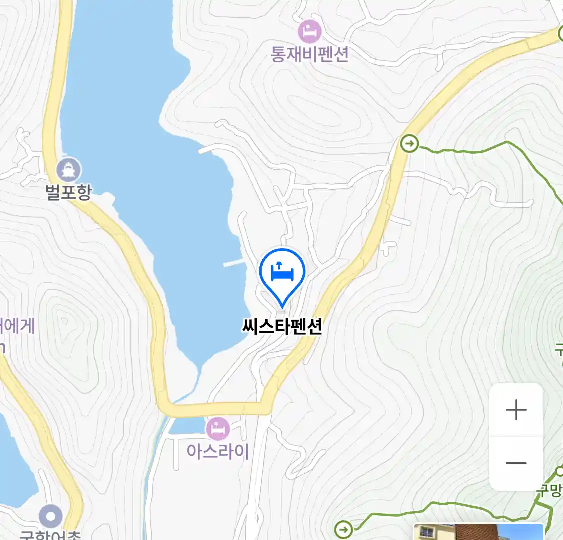 씨스타펜션 위치