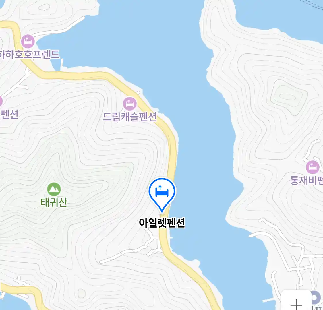 아일렛펜션 위치